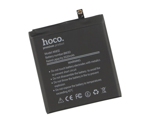 Акумулятор для Xiaomi Mi 8SE / BM3D Характеристики HOCO 6957531902157