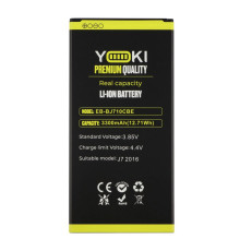 Акумулятор для Samsung J710F Galaxy J7 2016 / EB-BJ710CBE Характеристики Yoki 2020000321255