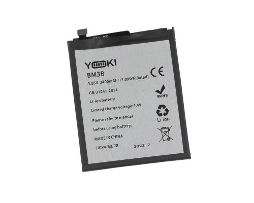 Акумулятор для Xiaomi Mi Mix 2S / BM3B Характеристики Yoki 2020000321187