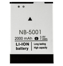 Акумулятор для Nomi i5001 / NB-5001 Характеристики AAAA no LOGO 2020000287780