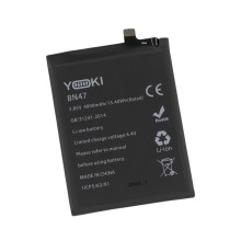 Акумулятор для Xiaomi Redmi 6 Pro / BN47 Характеристики Yoki 2020000321088
