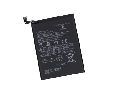 Акумулятор для Redmi Note 9T, Note 9T / BM54 Характеристики AAA no LOGO 2020000380375