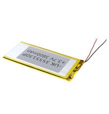 Внутрішній Акумулятор 3555130Р Характеристики 134*51,5*3 3500mAh 3.7V 2020000216117