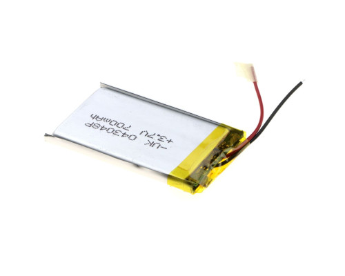 Внутрішній Акумулятор 043048Р Характеристики 49*30*4 700mAh 3.7V 2020000272649