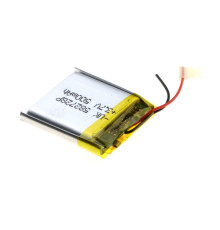 Внутрішній Акумулятор 582728P Характеристики 27*25*6 500mAh 3,7V 2020000316077