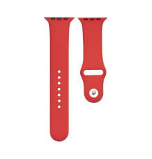 Ремінець для Apple Watch Band Silicone One-Piece Size-S 42/44/45/49 mm Колір 14, Red 2020000088622