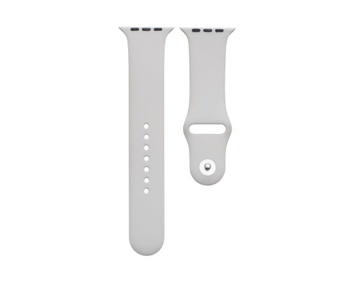 Ремінець для Apple Watch Band Silicone One-Piece Size-S 38/40/41 mm Колір 28, Lavender grey 2000000580265