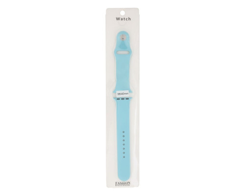 Ремінець для Apple Watch Band Silicone One-Piece Size-S 38/40/41 mm Колір 28, Lavender grey 2000000580265