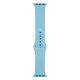 Ремінець для Apple Watch Band Silicone One-Piece Size-S 38/40/41 mm Колір 17, Turquoise 2000000541402