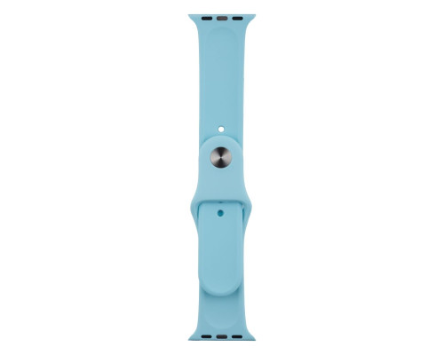 Ремінець для Apple Watch Band Silicone One-Piece Size-S 38/40/41 mm Колір 17, Turquoise 2000000541402