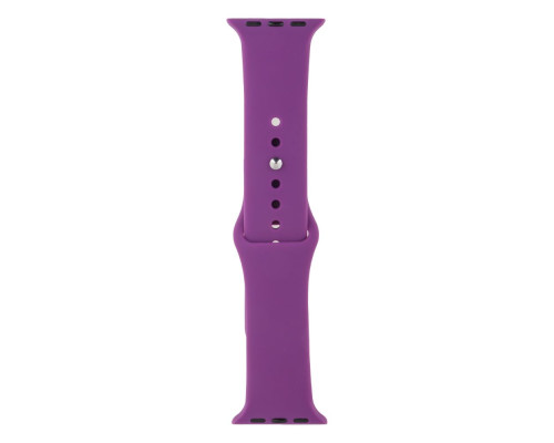 Ремінець для Apple Watch Band Silicone One-Piece Size-S 38/40/41 mm Колір 28, Lavender grey 2000000580265