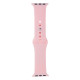 Ремінець для Apple Watch Band Silicone One-Piece Size-S 38/40/41 mm Колір 28, Lavender grey 2000000580265