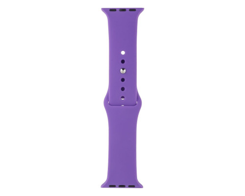 Ремінець для Apple Watch Band Silicone One-Piece Size-S 38/40/41 mm Колір 28, Lavender grey 2000000580265