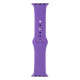 Ремінець для Apple Watch Band Silicone One-Piece Size-S 38/40/41 mm Колір 28, Lavender grey 2000000580265