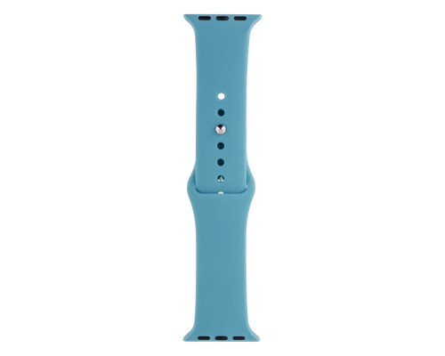 Ремінець для Apple Watch Band Silicone One-Piece Size-S 38/40/41 mm Колір 17, Turquoise 2000000541402