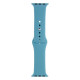 Ремінець для Apple Watch Band Silicone One-Piece Size-S 38/40/41 mm Колір 28, Lavender grey 2000000580265