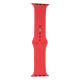 Ремінець для Apple Watch Band Silicone One-Piece Size-S 42/44/45/49 mm Колір 14, Red 2020000088622