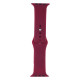 Ремінець для Apple Watch Band Silicone One-Piece Size-S 42/44/45/49 mm Колір 14, Red 2020000088622