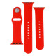 Ремінець для Apple Watch Band Silicone Two-Piece 38/40/41 mm Колір 62, Granny grey