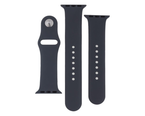 Ремінець для Apple Watch Band Silicone Two-Piece 38/40/41 mm Колір 34, Purple 2020000267782