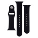 Ремінець для Apple Watch Band Silicone Two-Piece 38/40/41 mm Колір 62, Granny grey