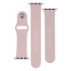 Ремінець для Apple Watch Band Silicone Two-Piece 38/40/41 mm Колір 62, Granny grey