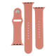 Ремінець для Apple Watch Band Silicone Two-Piece 38/40/41 mm Колір 62, Granny grey