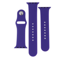 Ремінець для Apple Watch Band Silicone Two-Piece 38/40/41 mm Колір 34, Purple 2020000267782