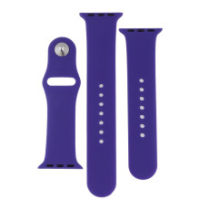 Ремінець для Apple Watch Band Silicone Two-Piece 38/40/41 mm Колір 34, Purple 2020000267782