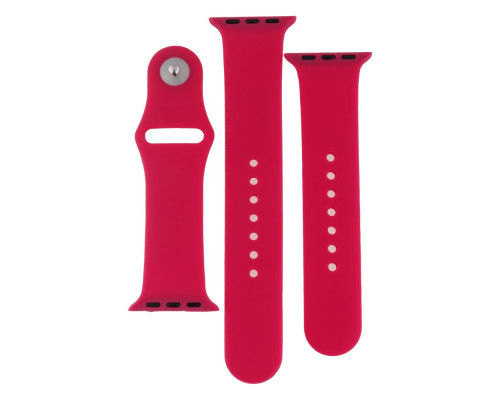 Ремінець для Apple Watch Band Silicone Two-Piece 38/40/41 mm Колір 34, Purple 2020000267782