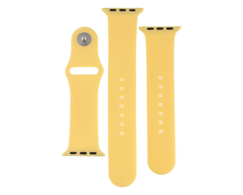 Ремінець для Apple Watch Band Silicone Two-Piece 38/40/41 mm Колір 62, Granny grey