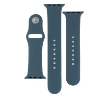 Ремінець для Apple Watch Band Silicone Two-Piece 38/40/41 mm Колір 62, Granny grey 2020000267652