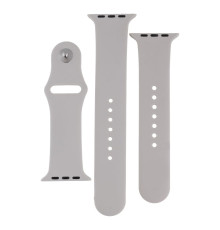 Ремінець для Apple Watch Band Silicone Two-Piece 42/44/45/49 mm Колір 10, Stone 2020000268246