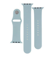 Ремінець для Apple Watch Band Silicone Two-Piece 42/44/45/49 mm Колір 17, Turquoise 2020000268192