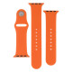 Ремінець для Apple Watch Band Silicone Two-Piece 38/40/41 mm Колір 62, Granny grey