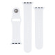 Ремінець для Apple Watch Band Silicone Two-Piece 38/40/41 mm Колір 62, Granny grey