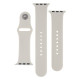 Ремінець для Apple Watch Band Silicone Two-Piece 38/40/41 mm Колір 62, Granny grey