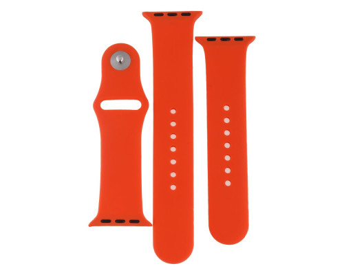 Ремінець для Apple Watch Band Silicone Two-Piece 38/40/41 mm Колір 62, Granny grey