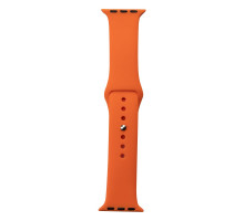 Ремінець для Apple Watch Band Silicone One-Piece Size-S 38/40/41 mm Колір 02, Apricot 2000000541464