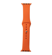 Ремінець для Apple Watch Band Silicone One-Piece Size-S 38/40/41 mm Колір 02, Apricot 2000000541464