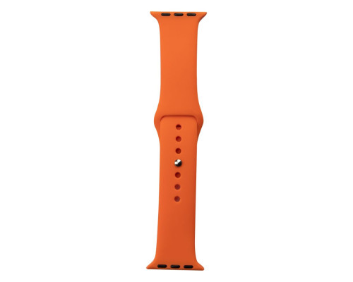 Ремінець для Apple Watch Band Silicone One-Piece Size-S 38/40/41 mm Колір 02, Apricot 2000000541464