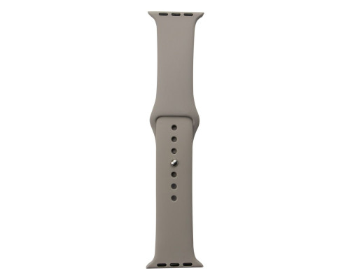 Ремінець для Apple Watch Band Silicone One-Piece Size-S 38/40/41 mm Колір 28, Lavender grey 2000000580265