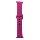 Ремінець для Apple Watch Band Silicone One-Piece Size-S 38/40/41 mm Колір 28, Lavender grey 2000000580265