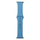 Ремінець для Apple Watch Band Silicone One-Piece Size-S 38/40/41 mm Колір 17, Turquoise 2000000541402