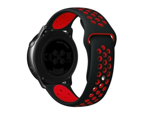 Ремешок Универс 20mm N Sport для Samsung/Amazfit/Huawei Колір Black/Rose 2020000413905