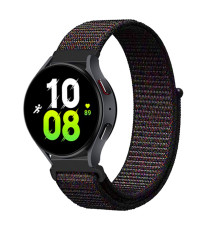 Ремешок Универс 20mm Nylon для Samsung/Amazfit/Huawei Колір Black 2020000419952