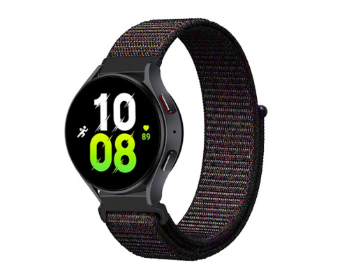 Ремешок Универс 20mm Nylon для Samsung/Amazfit/Huawei Колір Black 2020000419952