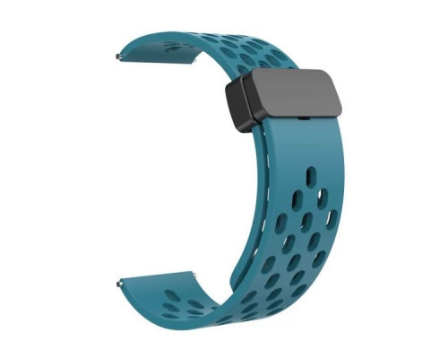 Ремешок Универс 20mm Silicone With Magnetic для Samsung/Amazfit/Huawei Колір Ligth Blue 2020000421955