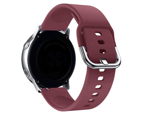 Ремешок Универс 20mm Silicone Original Design для Samsung/Amazfit/Huawei Колір White 2020000424031