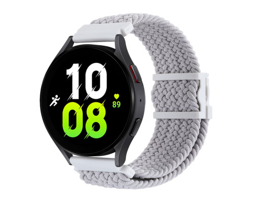 Ремешок Универс 22mm Elastic Adjustment для Samsung/Amazfit/Huawei Колір White 2020000423812